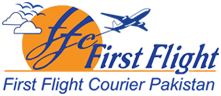 First Flight Courier - Valencia - Block A1 Branch Logo