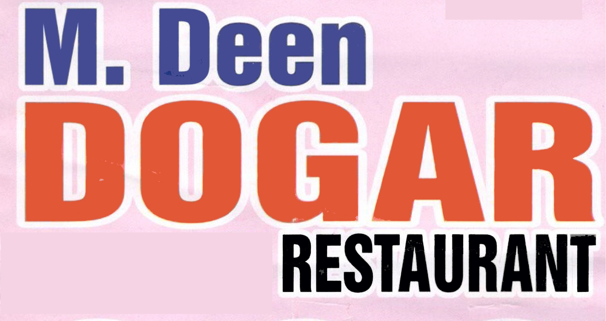 M. Deen Dogar Restaurant Logo