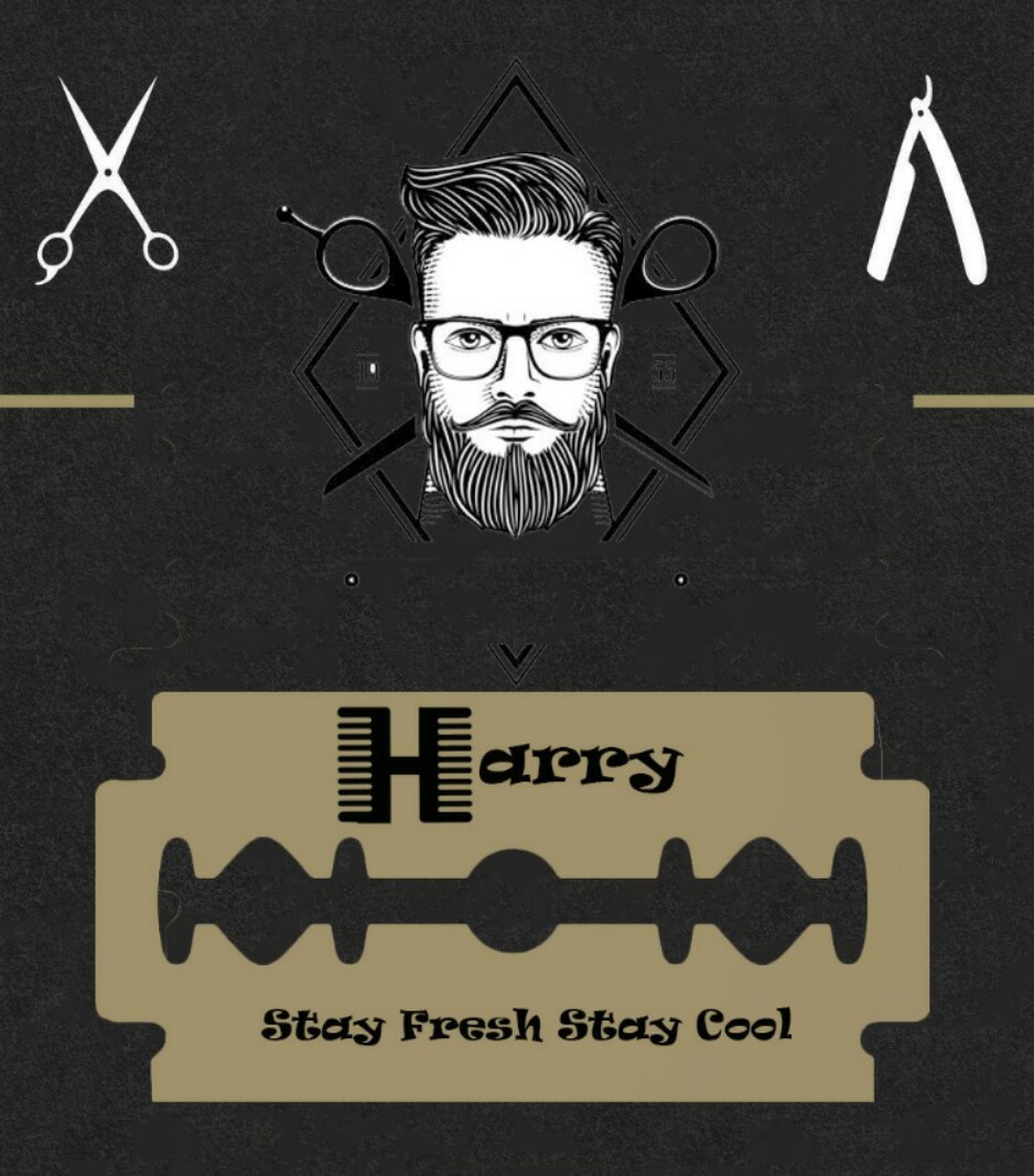 Harry Hair Cut Logo