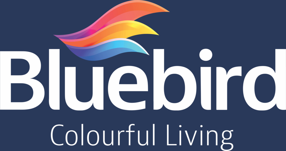 Bluebird Paints - Showroom Logo