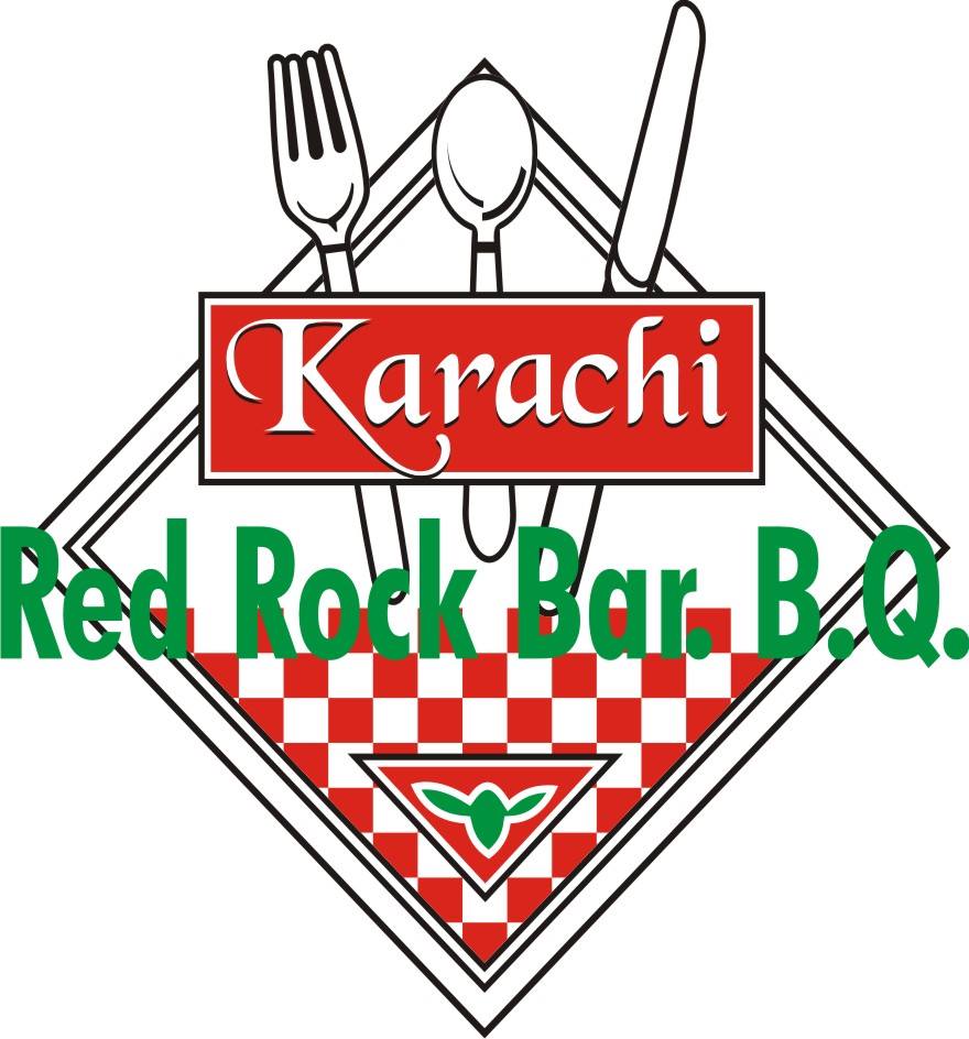 Karachi Red Rock BBQ and Pratha Roll Logo