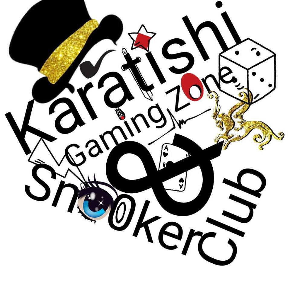 Karatishi Gaming zone & Snooker Logo