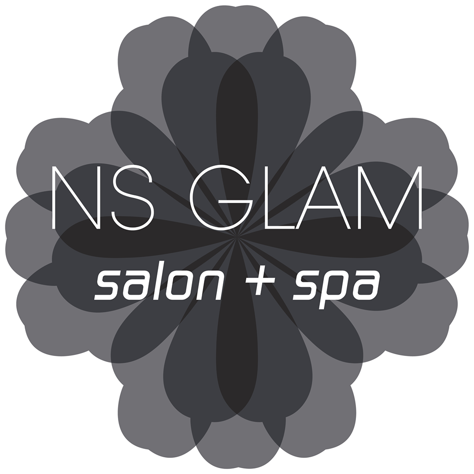 NS Glam Salon+Spa Logo