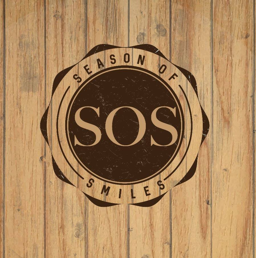 SOS - Season Of Smiles Tea Bar Logo
